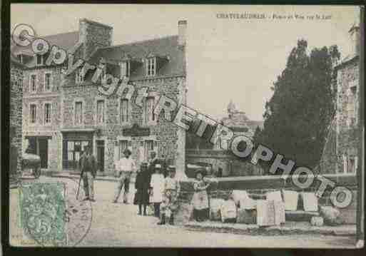 Ville de CHATELAUDREN Carte postale ancienne